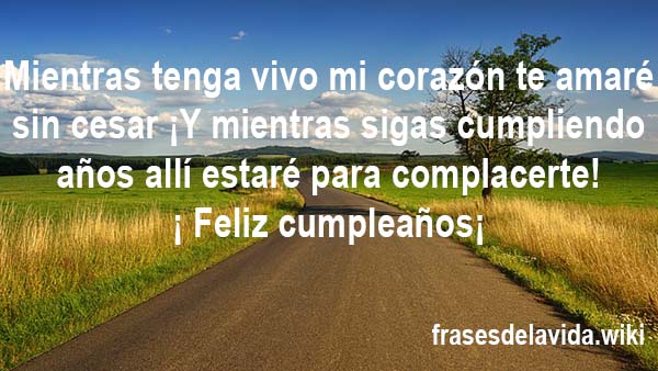 Mensajes de cumpleaños para un amor